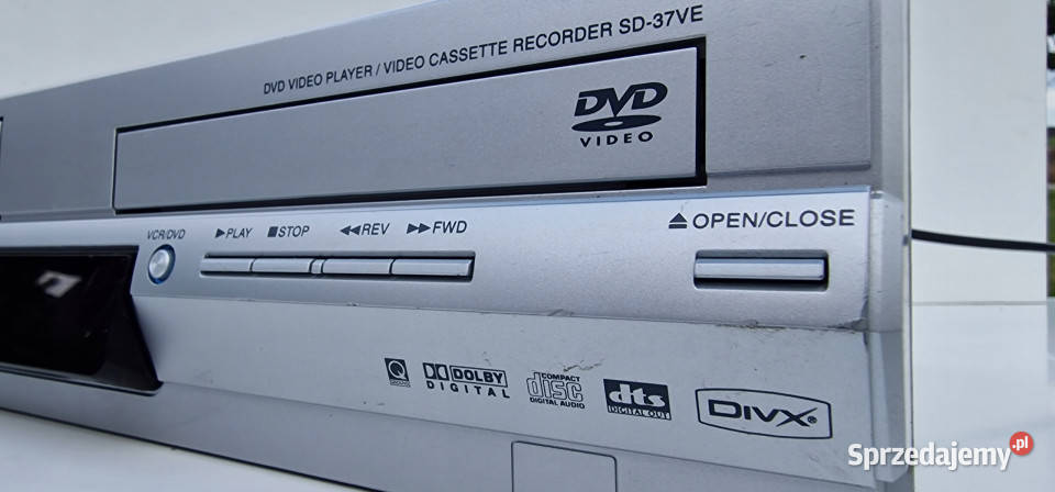 Video DVD kombo TOSHIBA SD37VE stereo wielkopolskie Międzychód