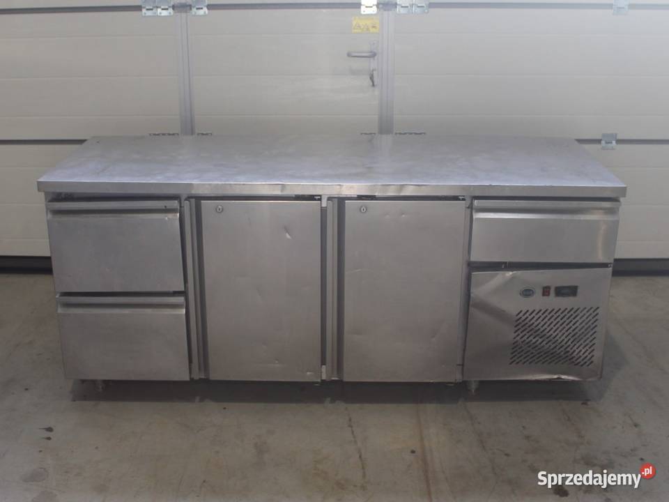 Stół chłodniczy roboczy gastronomiczny 196x70x75 Niedźwiedź