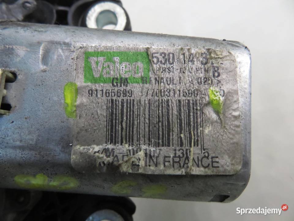 SILNICZEK WYCIERACZKI TYŁ RENAULT TRAFIC II