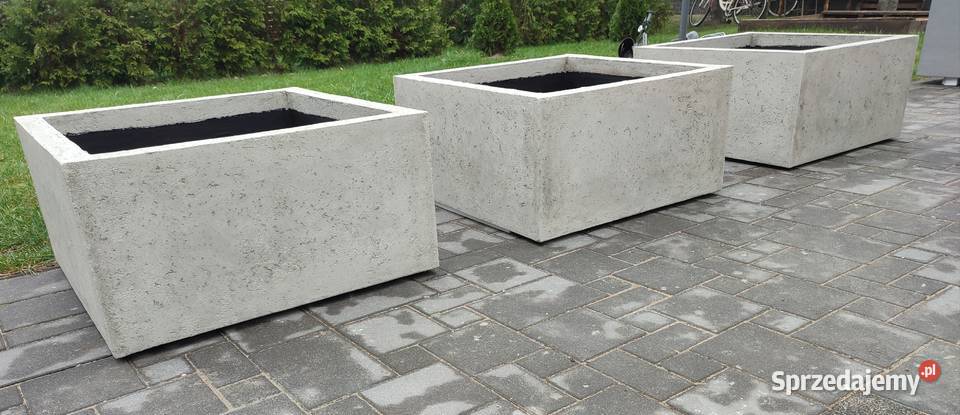 Donice ogrodowe termo Beton architektoniczny Donice ogrodowe Warszawa sprzedam