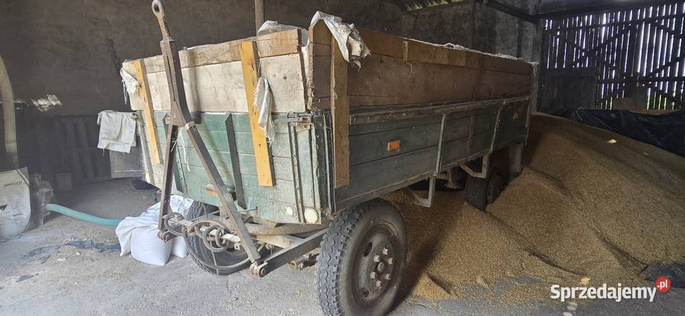 Przyczepa sanok autosan Metal-Fach Przyczepy rolnicze Grabica-Kolonia sprzedam