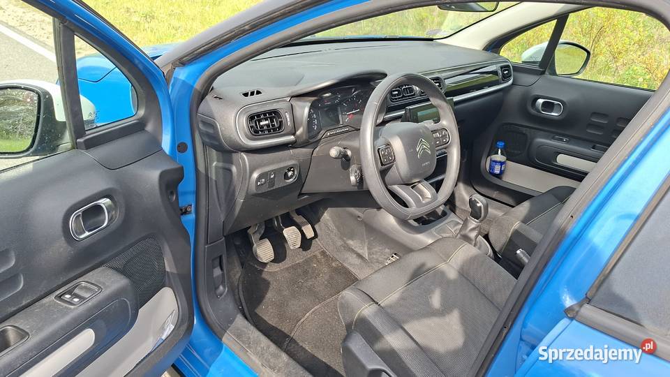 Citroen C3 12B 83 2017r LED Navi Klimatronik 119 wielofunkcyjna kierownica Samochody osobowe Skarżysko-Kamienna sprzedam