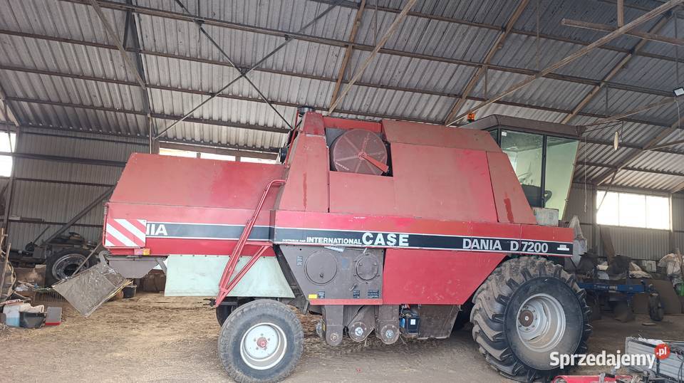 Kombajn Case Dania D7200 Droninborg Massey Case IH Zbożowe lubelskie Telatyn