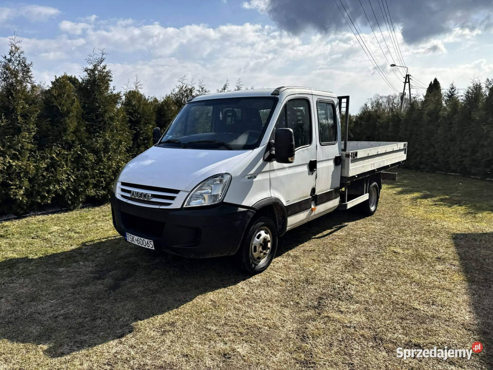 Iveco Daily 35C12 Doka 7 osób Ładowność 1090 Hak