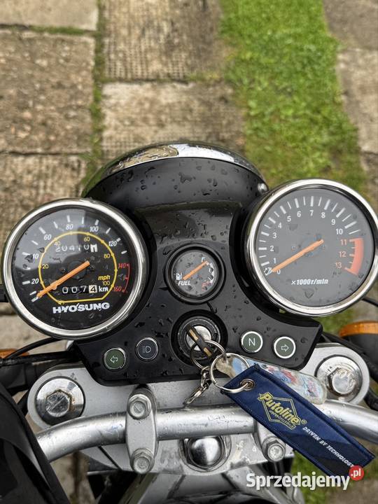 Hyosung gt125 świętokrzyskie Wąchock