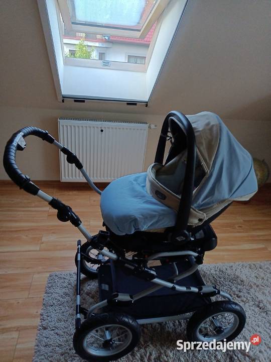 Wózek BEBECAR 3 w 1 gondola fotelik samoch Radom
