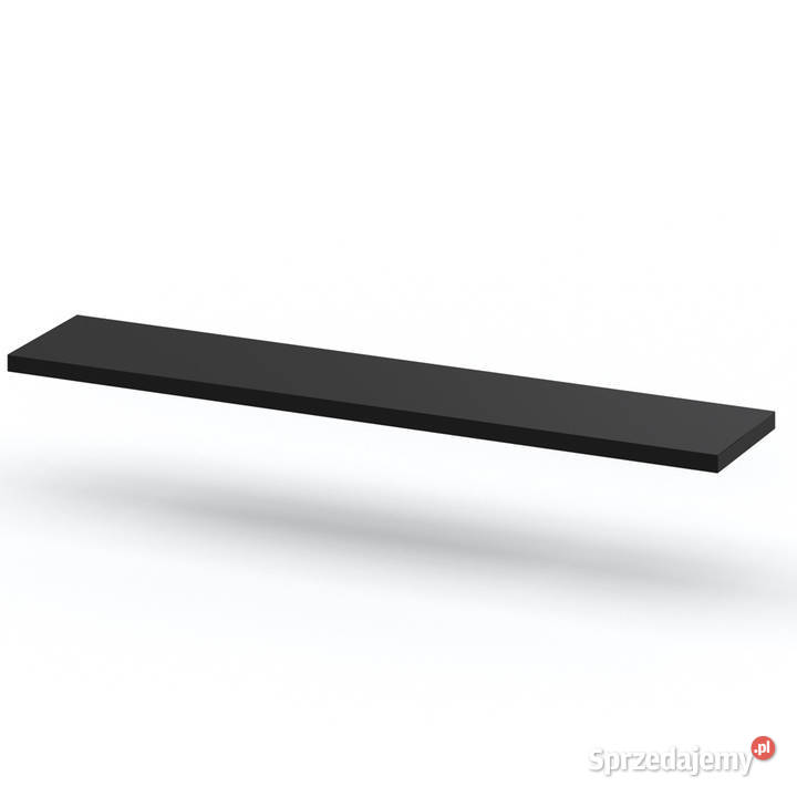 Półka Wisząca Ścienna Na Książki Dzieci Czarna 1.8cm warmińsko-mazurskie Elbląg