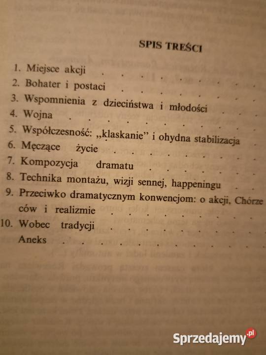 Kartoteka Różewicz unikat analizy lektur Warszawa