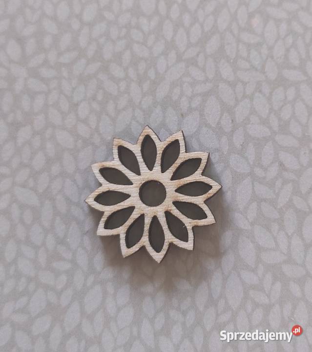 zawieszka drewniana charms hand made zaw2