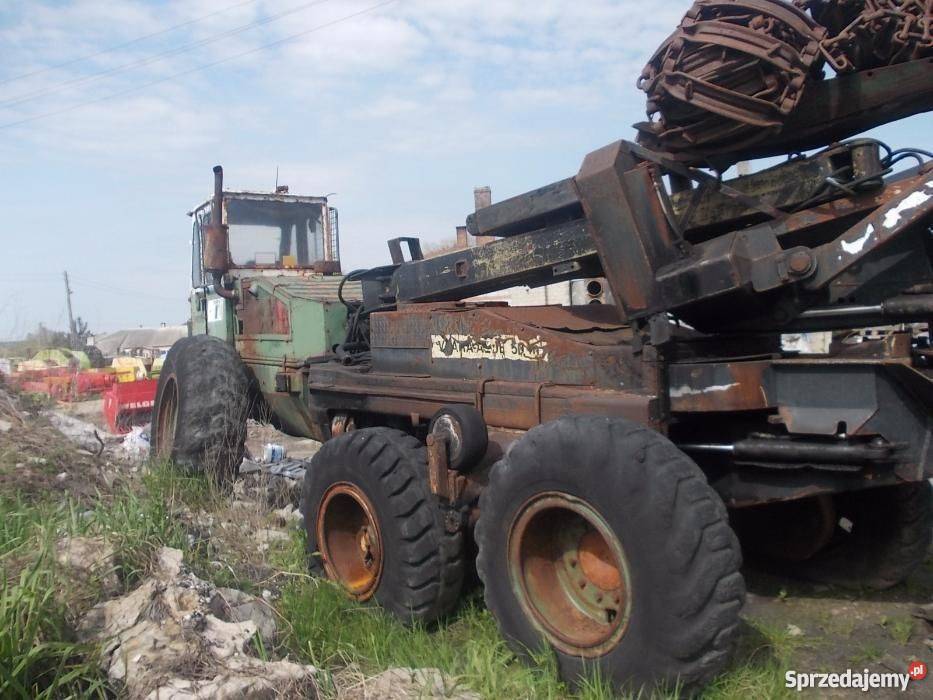 Harvester Traktor Leśny Lokomo 929 głowica leśna lubelskie Rejowiec Fabryczny