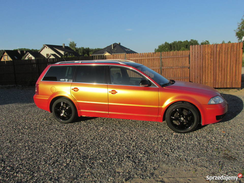 VW PASSAT B5 FL 2004 19TDI FOLIA złoty Banino