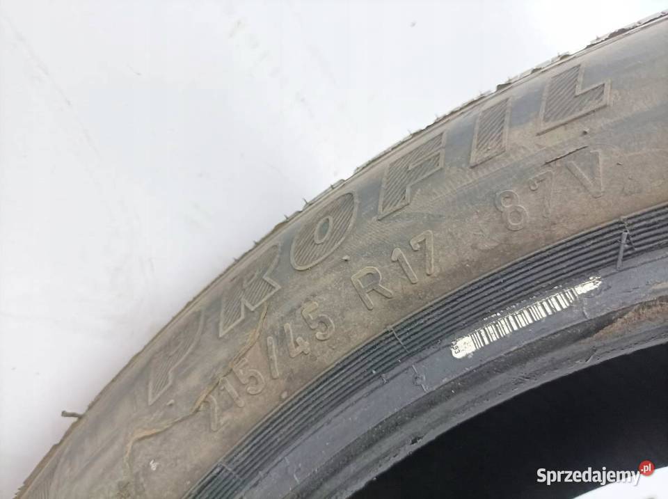 2x OPONA ZIMOWA PROFIL PRO ALL WEATHER 21545R17 sprzedam