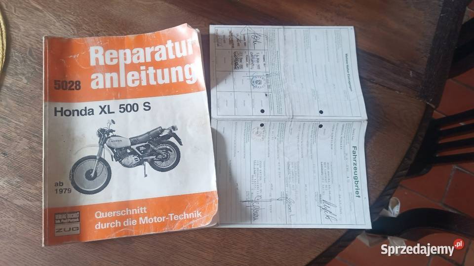 Honda xl500s pd01 Osiecznica