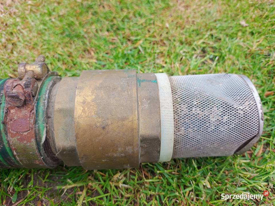Wąż ssawny 3 cale 75 mm długość 3m Zawór z Siostrzytów sprzedam