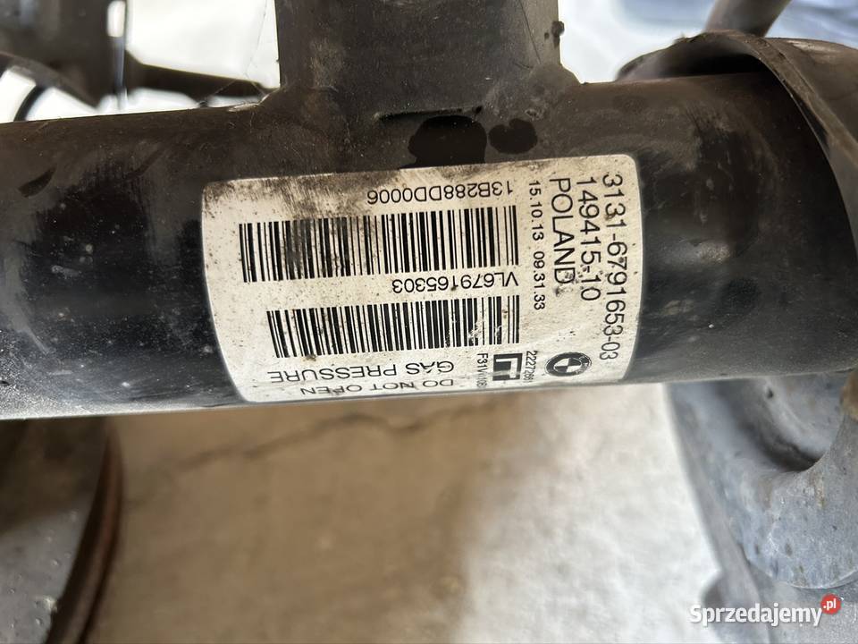 AMORTYZATORY PRZEDNIE BMW F31 XDRIVE MCPHERSON Rok produkcji 2013