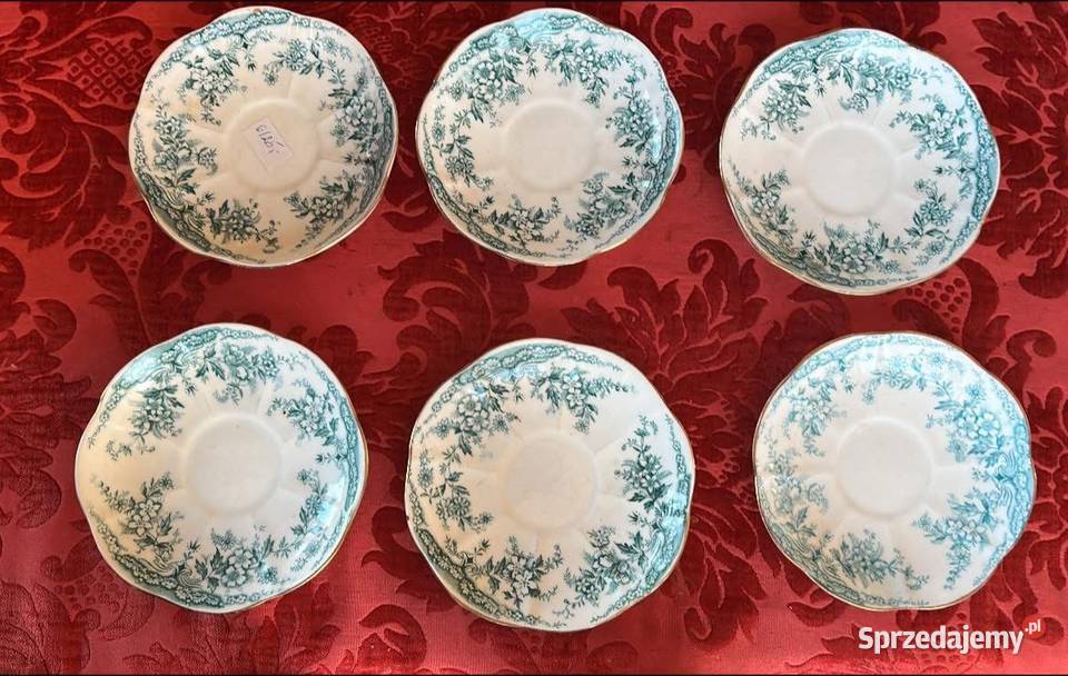 Spodek pod filiżankę Trend J G S C England Stara Porcelana i szkło Gdańsk