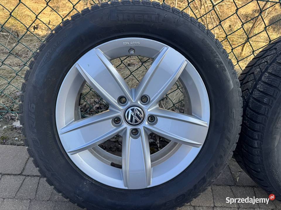Felgi VW 16 5x112 et 45 65j z czujnikami Konin sprzedam