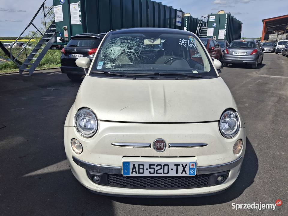 Fiat 500 2009r 14 benzyna klimatyzacja alufelgi Warszawa