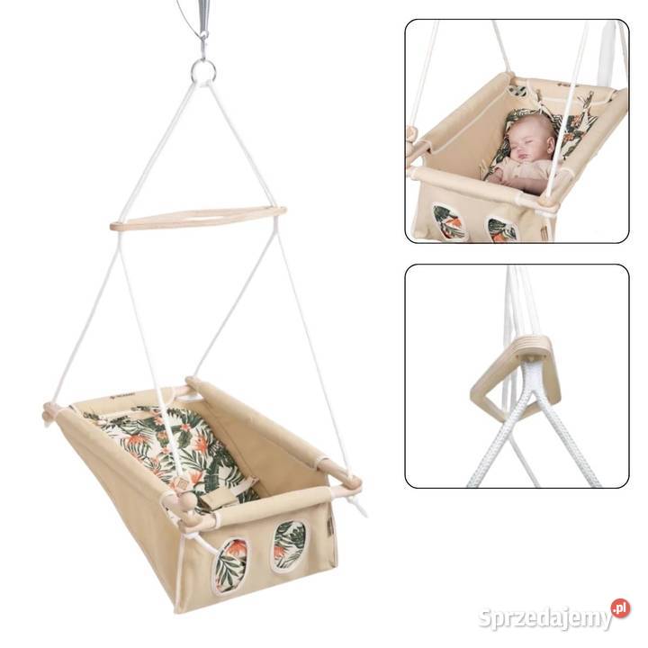 huśtawka niemowlaka Baby Beige jungle