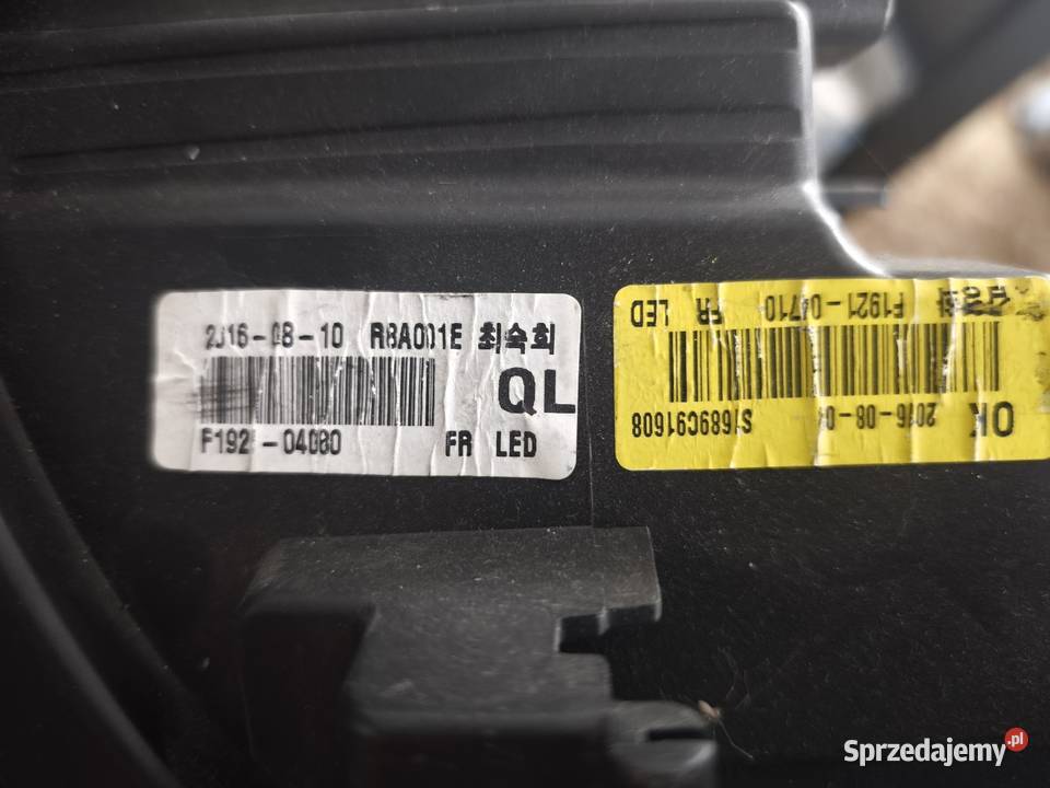 Lampa Prawa Kia Sportage 4 92102f1010 Sportage lubelskie Biała Podlaska