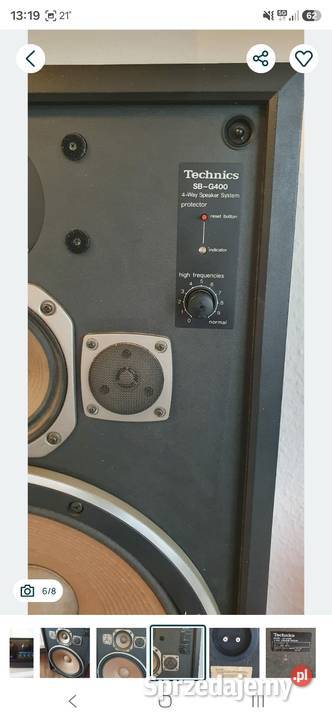 Technics Amplituner SAAX6 Technics Kolumny Radom