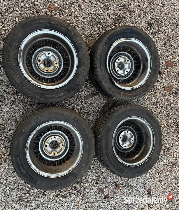 Felgi szprychowe 13 4x1143 55J England unikat Warszawa