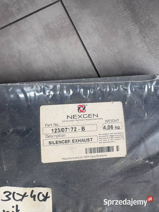 Tłumik 3CX 9598 Niepołomice