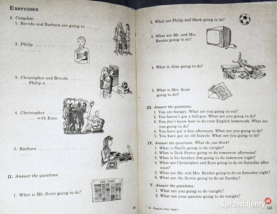English is fun 1 A Zawadzka E Moszczak Chełm