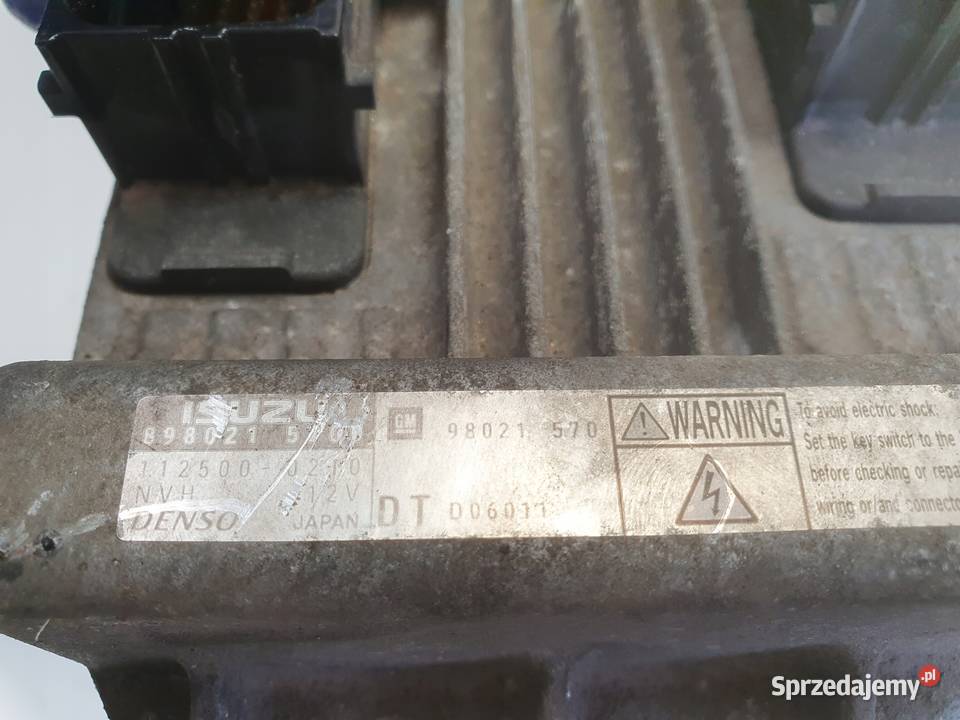 Opel Combo B 17 D STEROWNIK SILNIKA komputer