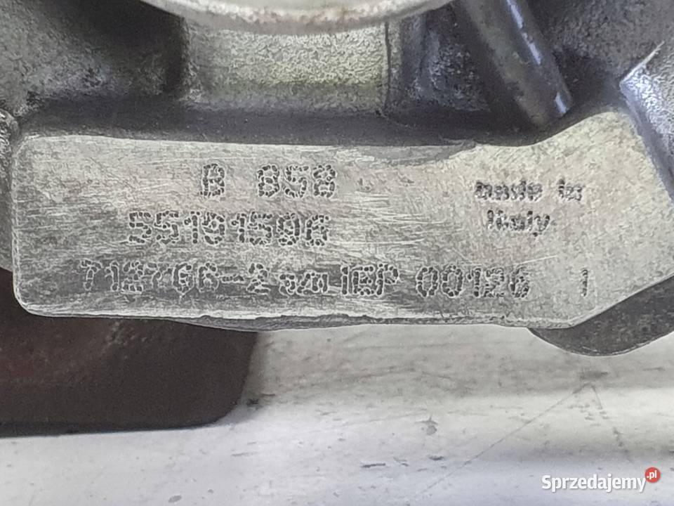 Alfa Romeo 147 19 JTD TURBOSPRĘŻARKA turbo