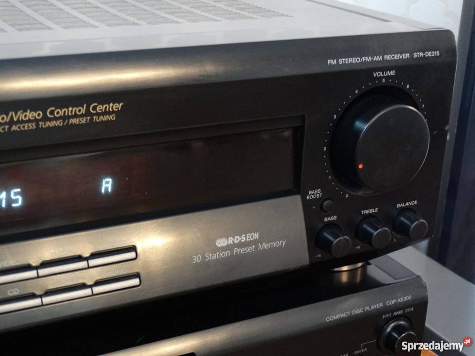 Amplituner Sony STRDE215 RDS mocny i sprawny Amplitunery podkarpackie Jasło