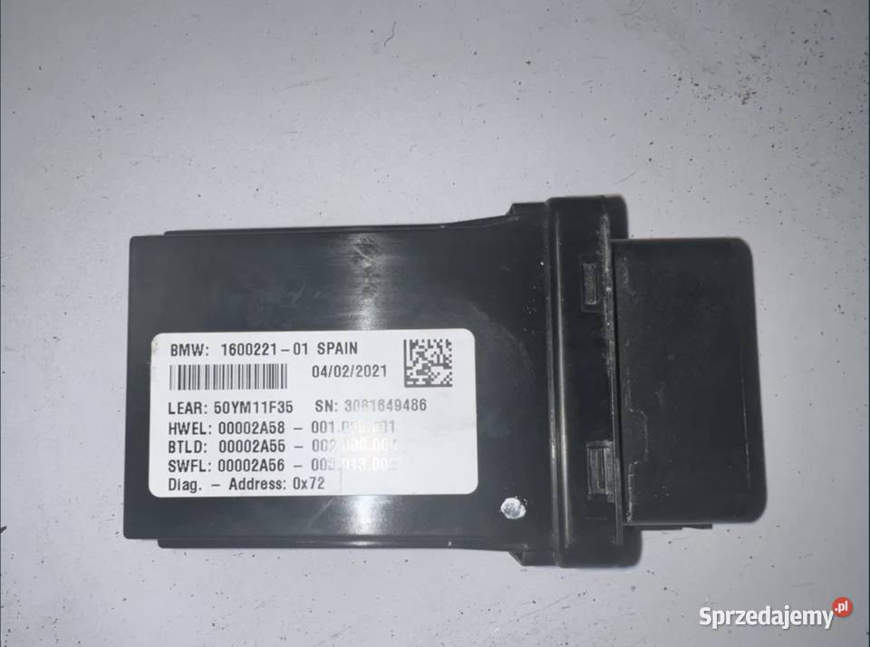 moduł podstawowy light świateł ECU BMW R1250GS