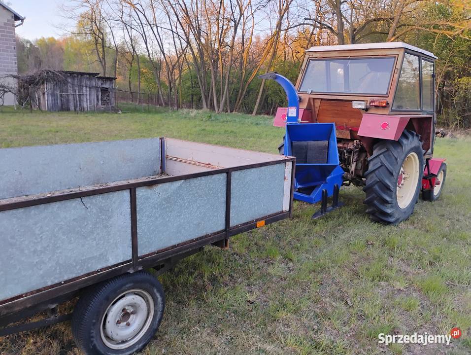 Zetor 4911 Rębak BX 42 Przyczepka Puszcza Mariańska