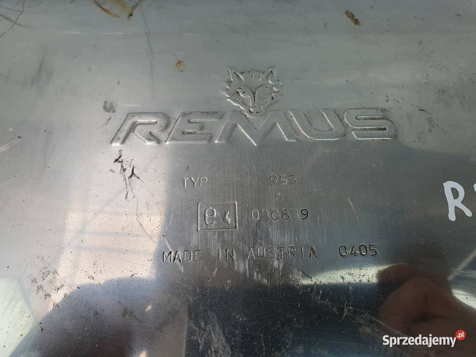 TŁUMIK KOŃCOWY WYDECH REMUS CHROM TYP 955 VW Chełm