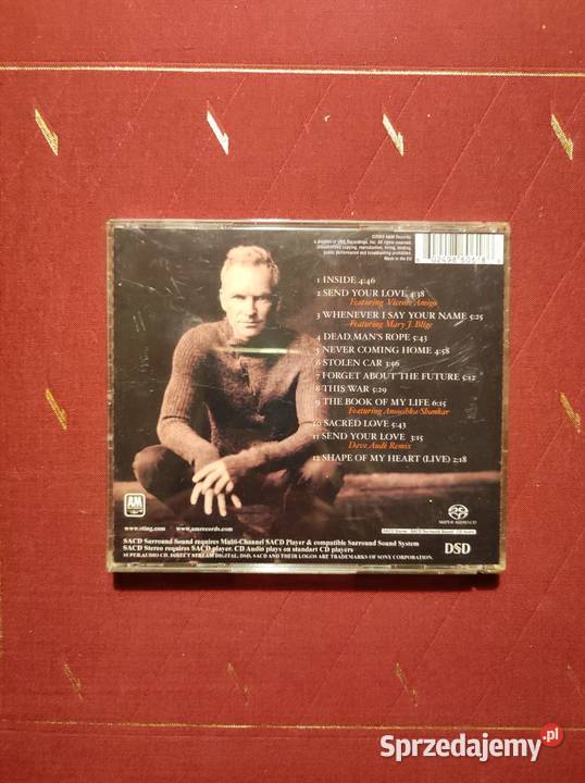Sting Sacred Love Limited edition edycja Kielce sprzedam