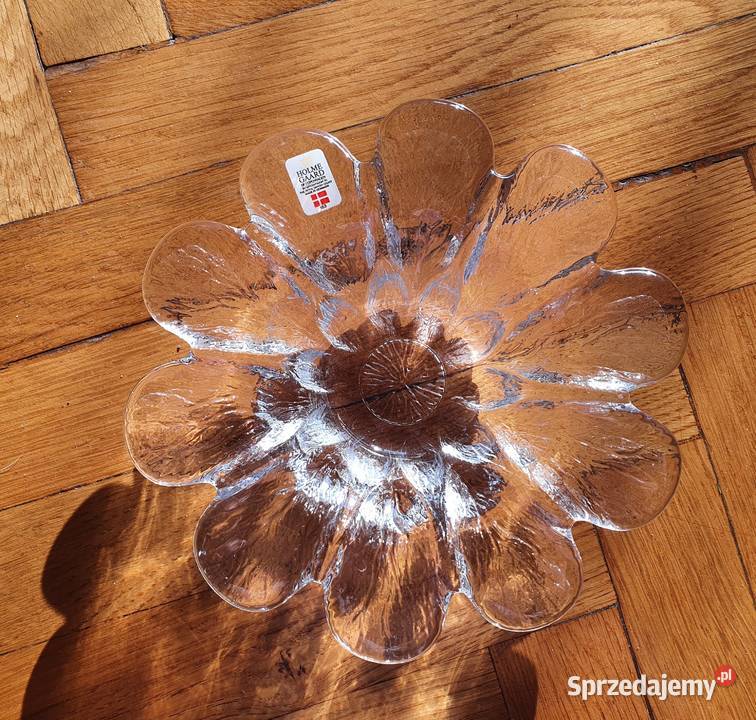 Holmegaard kryształowa duńska miseczka śląskie Myszków