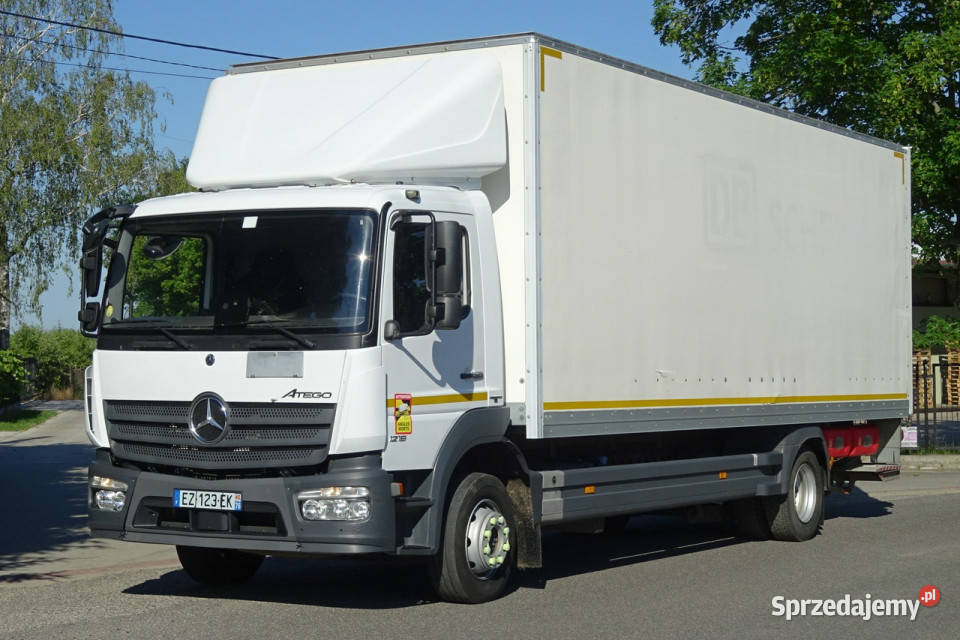 Mercedes Atego 1218 Euro6 323 Kontener 18p winda diesel Góra Kalwaria