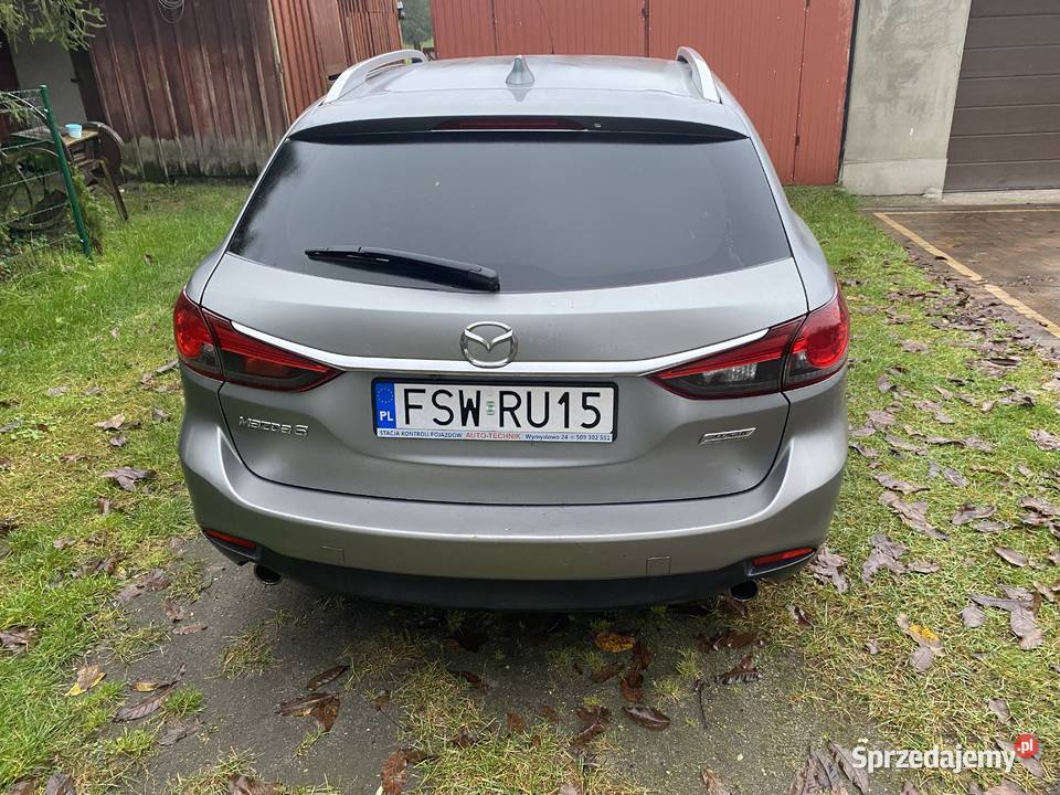 Mazda 6 20 165 benzyna przyciemniane szyby Mostki