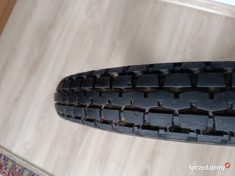 Zabytkowa polska opona Stomil 35019 WSK WFM SHL Rzeszów