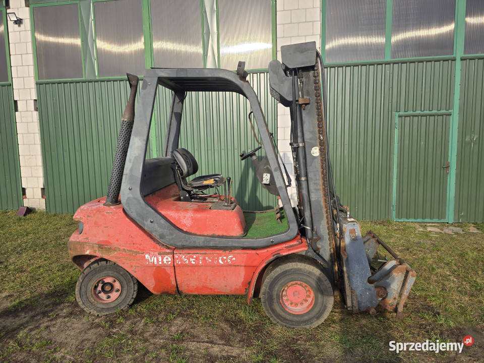 Wózek widłowy LINDE H30 D z EURO ramka 3 t 395 m