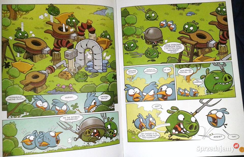 Angry Birds Komiks z łamigłówkami Gdy wybucha Rok wydania 2015 Chełm sprzedam