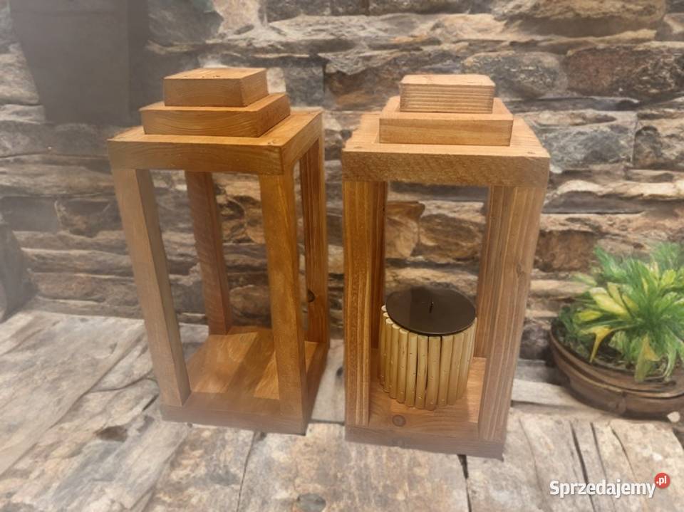 Lampion drewniany świętokrzyskie Suchedniów