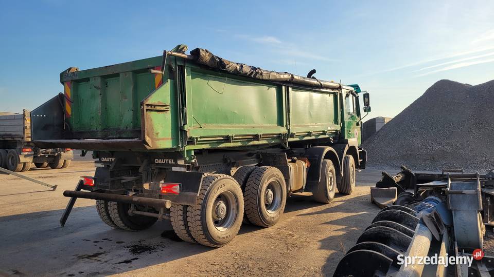 MAN 35414 2 autaWECHSEL SYSTEM wywrotka 32000kg Wymienne nadwozia Kacice