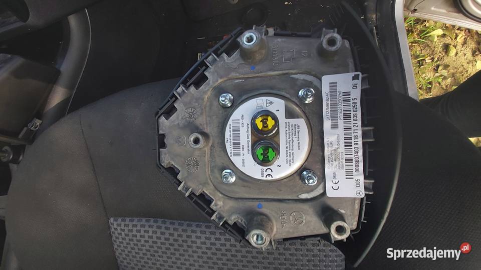 Poduszka Powietrzna kierownicy air bag mercedes podkarpackie Jarosław