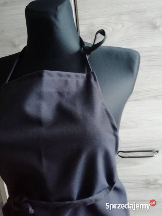 Fartuch kuchenny gastronomiczny czarny granat Koło