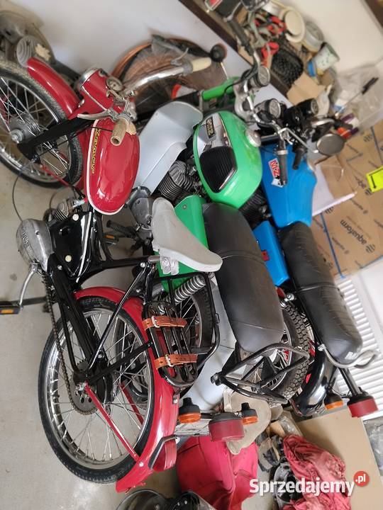 Sprzedam motocykle zabytkowe zarejestrowane Krzeszowice