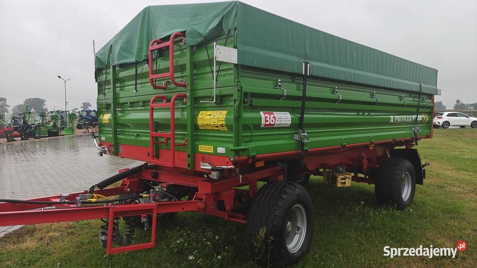 PRZYCZEPA rolnicza PRONAR PT608 paletowa Łowicz