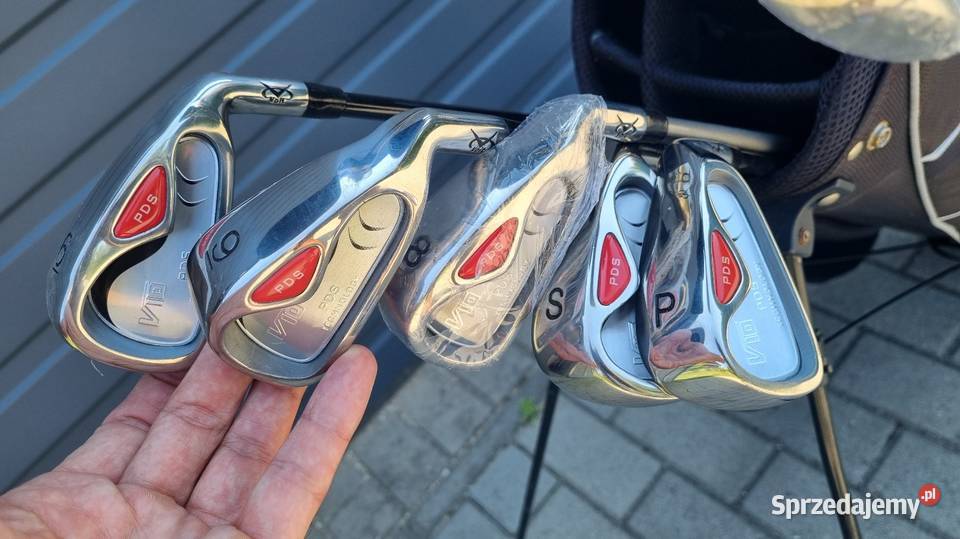 Zestaw kijów golfowych męskich nowy 50 wielkopolskie Kępno