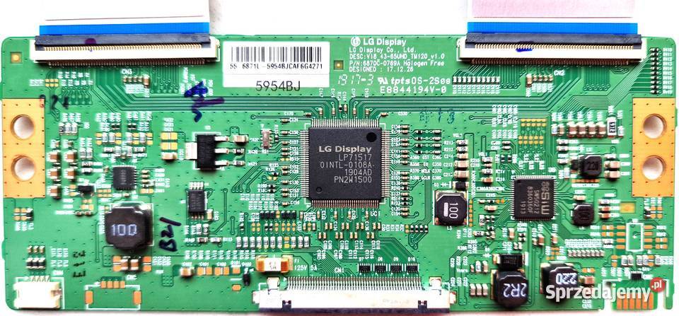 Tcon logika 6870C0769A DO TV PHILIPS 55PUS733412 Elektronika Warszawa