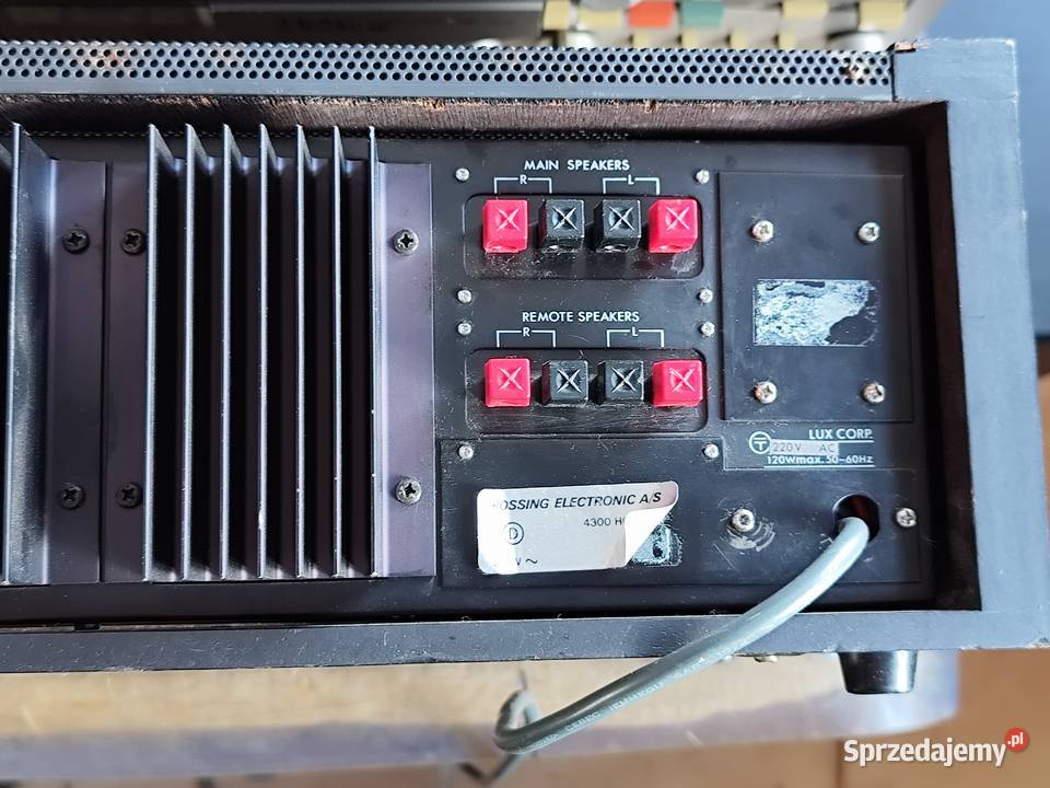 wzmacniacz Luxman SQ 505X Wzmacniacze i pokrewne zachodniopomorskie Stargard sprzedam